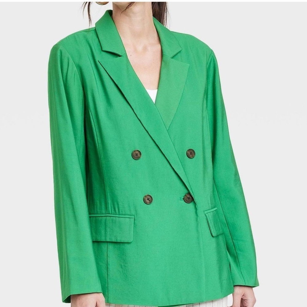 Relaxed Fit Essential Blazer - A New Day W2.